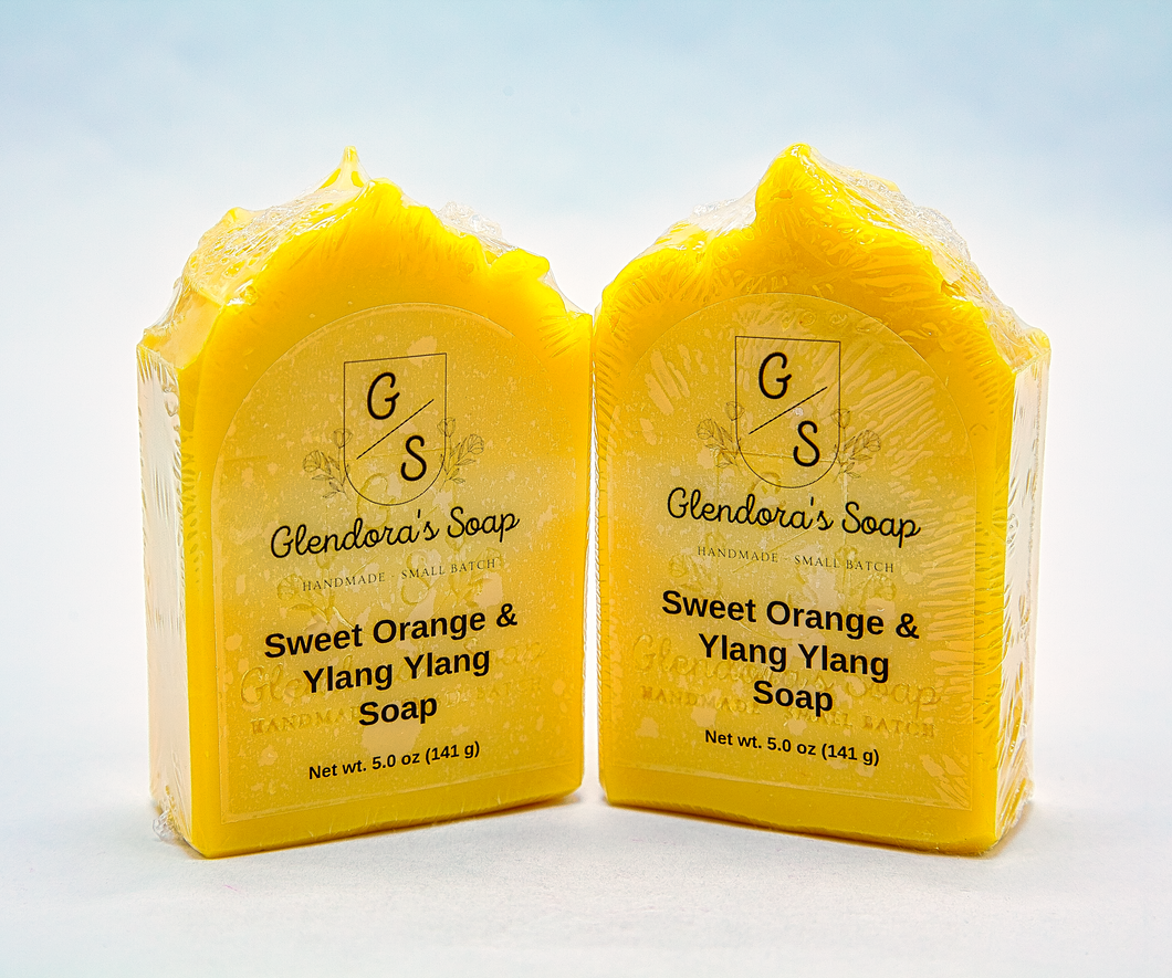 Orange Soap - Highly nourishing and hydrating. Handcrafted